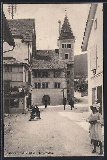 Cartoline postali: AK St-Blaise, Le Château – Usato da Berlin venduto da bartko-reher