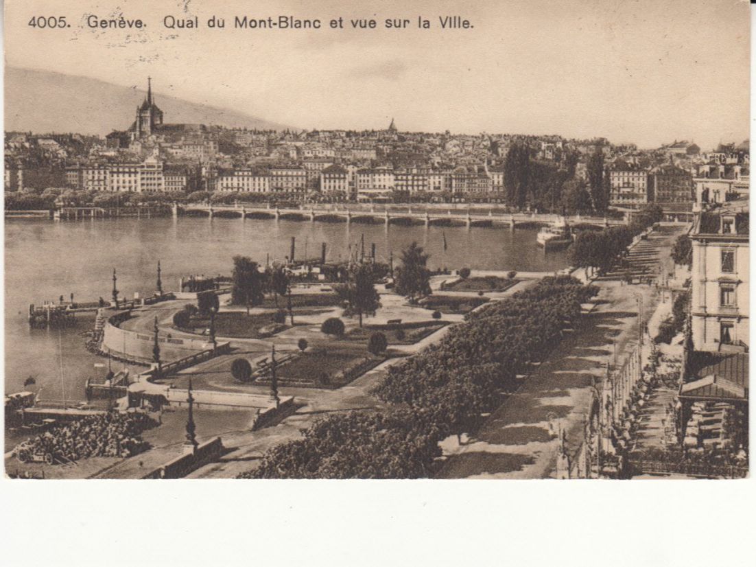 Cartoline postali: Genève 1930 – Usato da Bürglen TG venduto da StampGraf