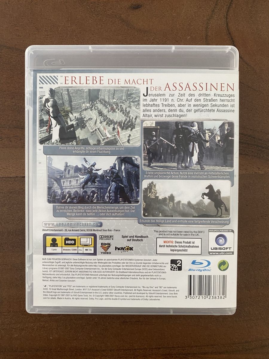 Sony Spiele: Assassin's Creed für PS3 – Gebraucht aus Thunstetten von Virus_33 2