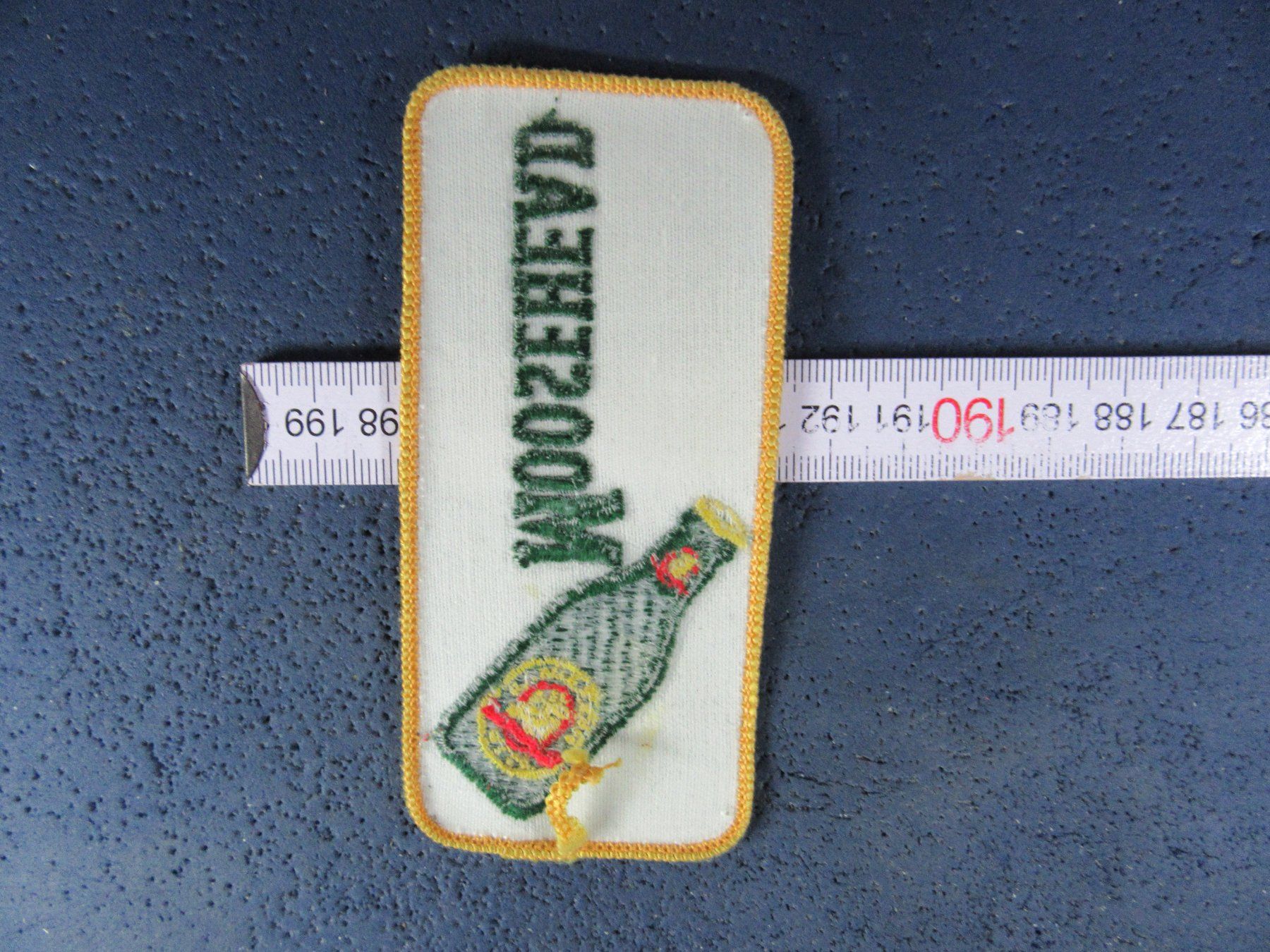 Insignes: MOOSHEAD BEER BIER GESTICKT AUFNÄHER/KLEBER PATCH MIT LEIM – Neuf (Voir description) à Ettingen par Hausi4711 1