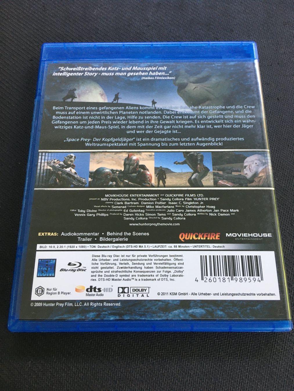 Alle DVDs: Space Prey [Blu-ray] – Gebraucht aus St.Gallen von MedienJoe 1