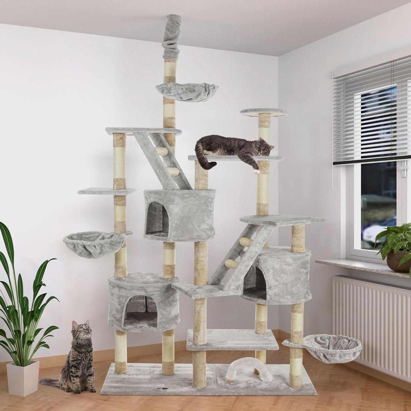 Arbres à chats: Kratzbaum deckenhoch bis 260cm / 20kg – Neuf avec emballage d'origine à Bottighofen par zaap 1