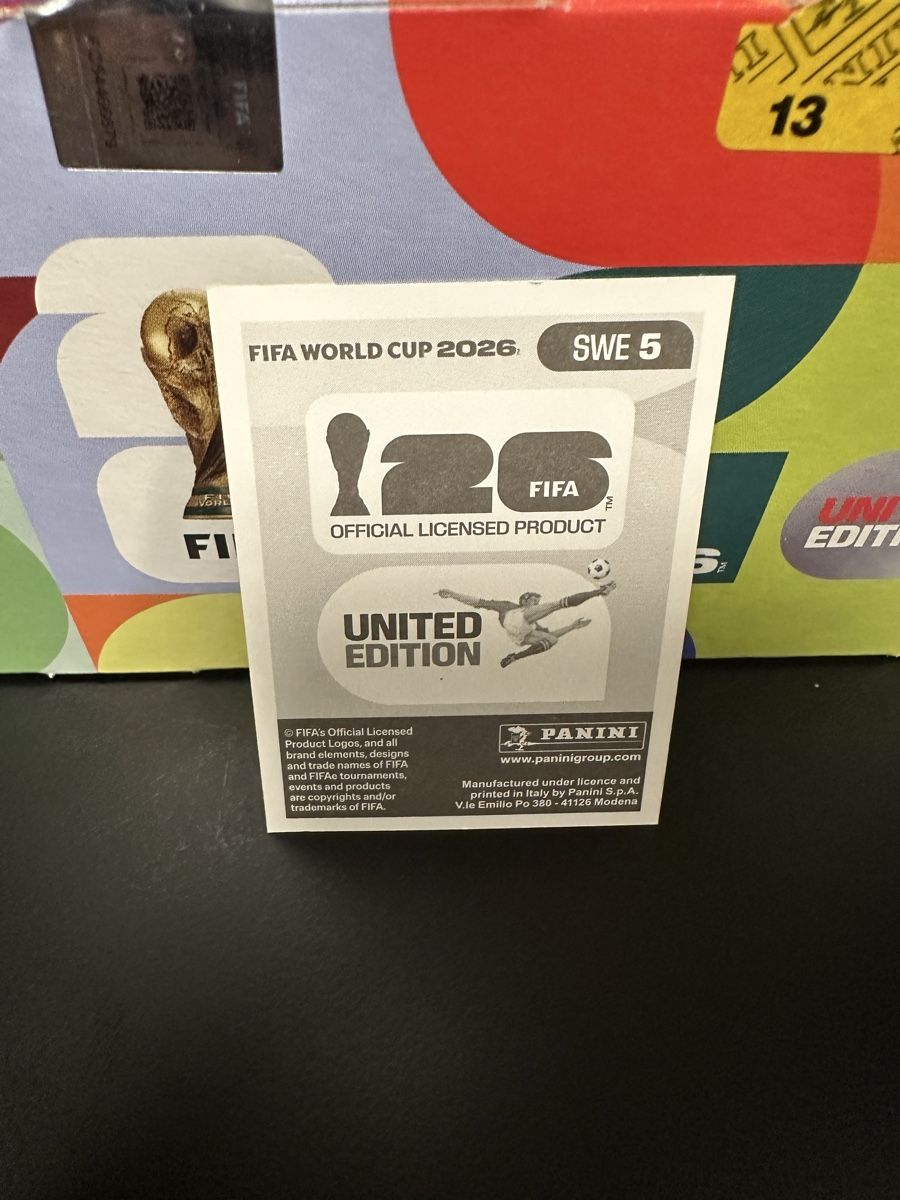 Panini Carte collezionabili: SWE 5 - Panini WM 2026 – Nuovo (secondo la descrizione) da Kreuzlingen venduto da Bes-GamingCollection 1