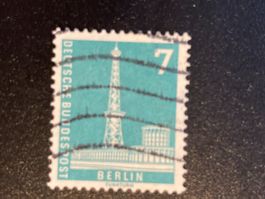 BRD Berlin 1956 Berliner Stadtbilder 7 Pf. Funkturm gest.