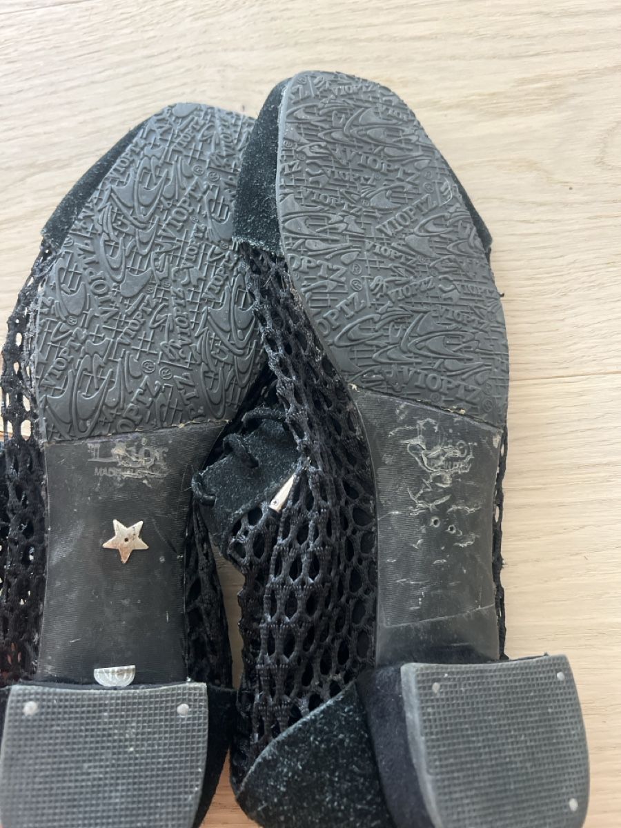 Dior Damenschuhe: Dior Black Mesh Lace Up Booties Size 39 Used – Gebraucht aus Oberägeri von rus_7vhx 3