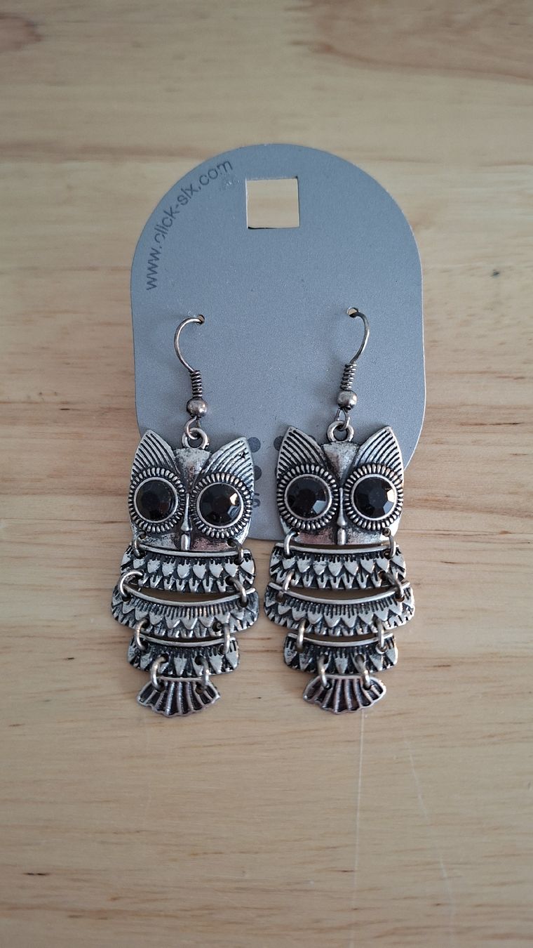 Orecchini pendenti & Orecchini a lobo: Ohrringe Eule, Modeschmuck, Top Zustand – Nuovo e nell'imballaggio originale da Kriens venduto da Wolly85