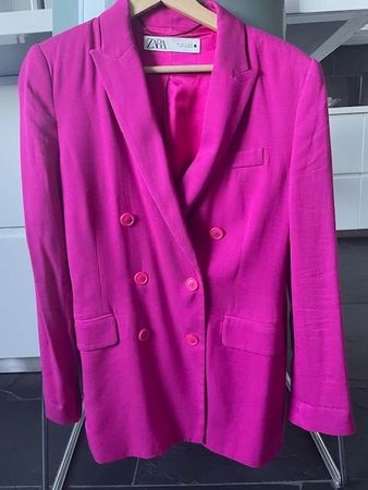 Zara Blazer, Pink, Grösse S