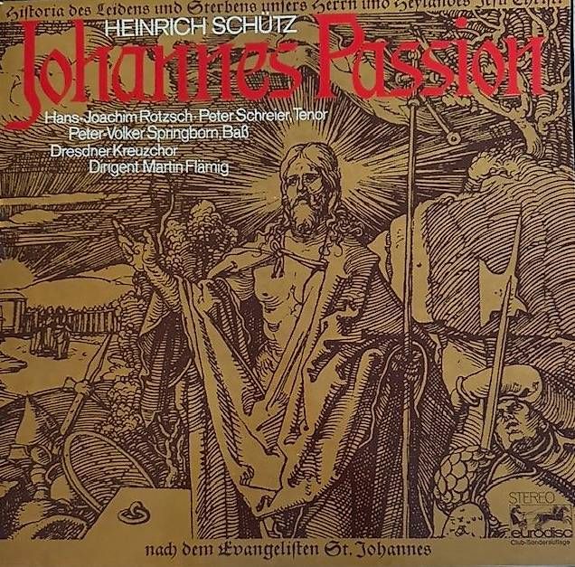 Dischi in vinile: LP Heinrich Schütz "Johannes-Passion" – Usato da Grafenried venduto da simichi