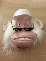Affenmaske mit Sonnenbrille für Fasnacht oder Party!