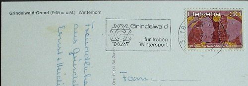 Ansichtskarten: GRINDELWALD-GRUND – Gebraucht aus Jona von philajona 1