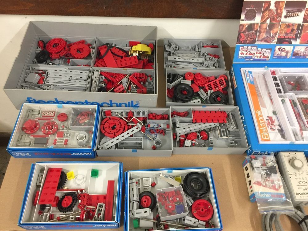 VINTAGE FISCHERTECHNIK GROSSE LOT (Gebraucht) in für CHF 200 – mit ...