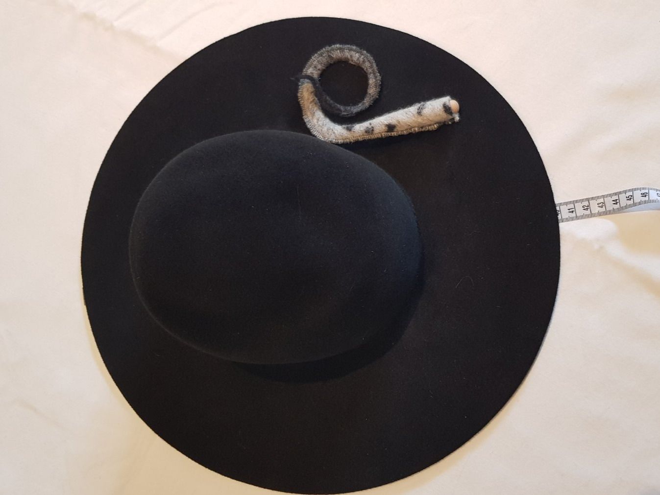 Copricapi, berretti & cappellini: Chapeau Jean-Robert Gase, noir – Usato da Marly venduto da Barbarajane 4