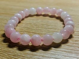 Rosenquarz-Armband