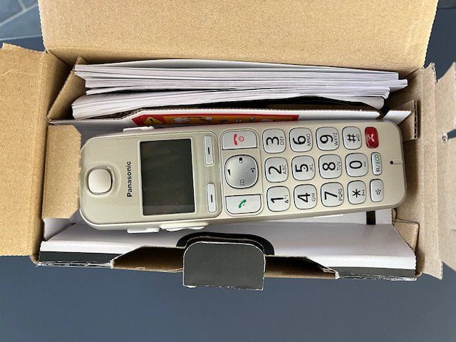 Panasonic Telefone: Festnetz-Telefon Panasonic KX-TGE250 – Gebraucht aus Eschenbach SG von Anisti13 1