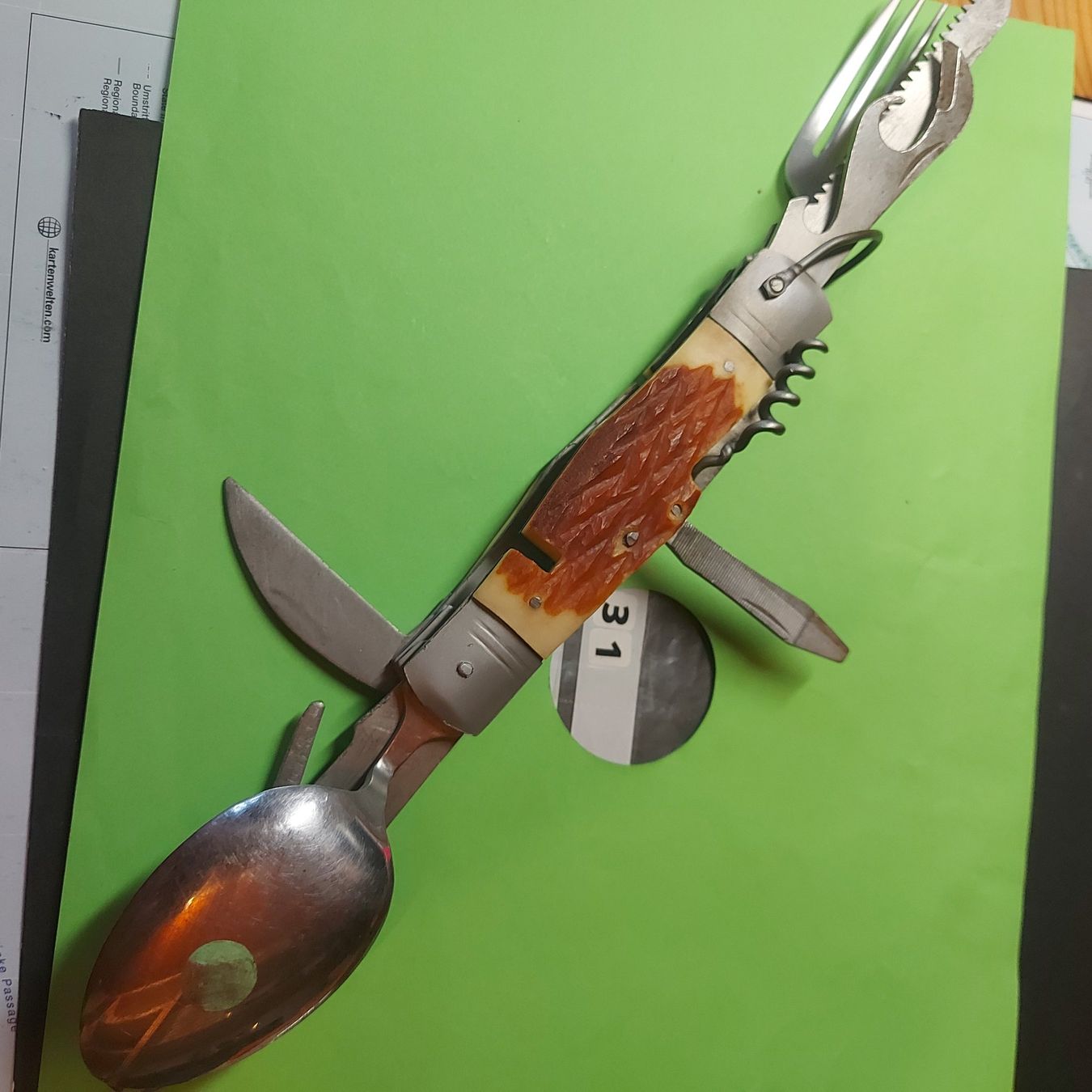 Coltelli tascabile: Sackmesser Kutschenmesser Nr 31 – Usato da Opfikon venduto da Seevogt47 1