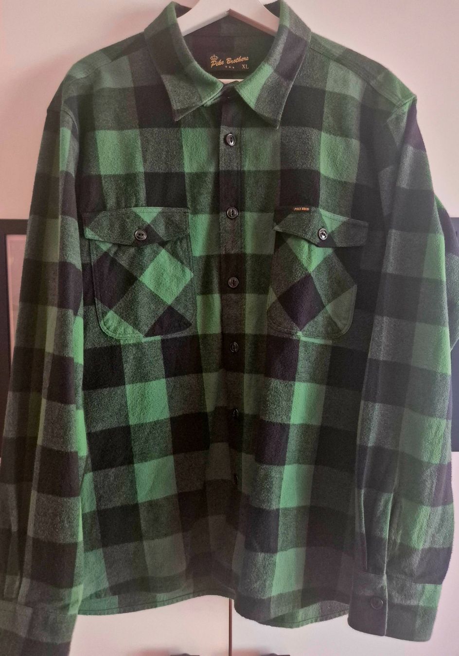 Pike Brothers Camicie: Pike Brothers Flanell-Hemd – Usato da Trogen venduto da Monk3yWear