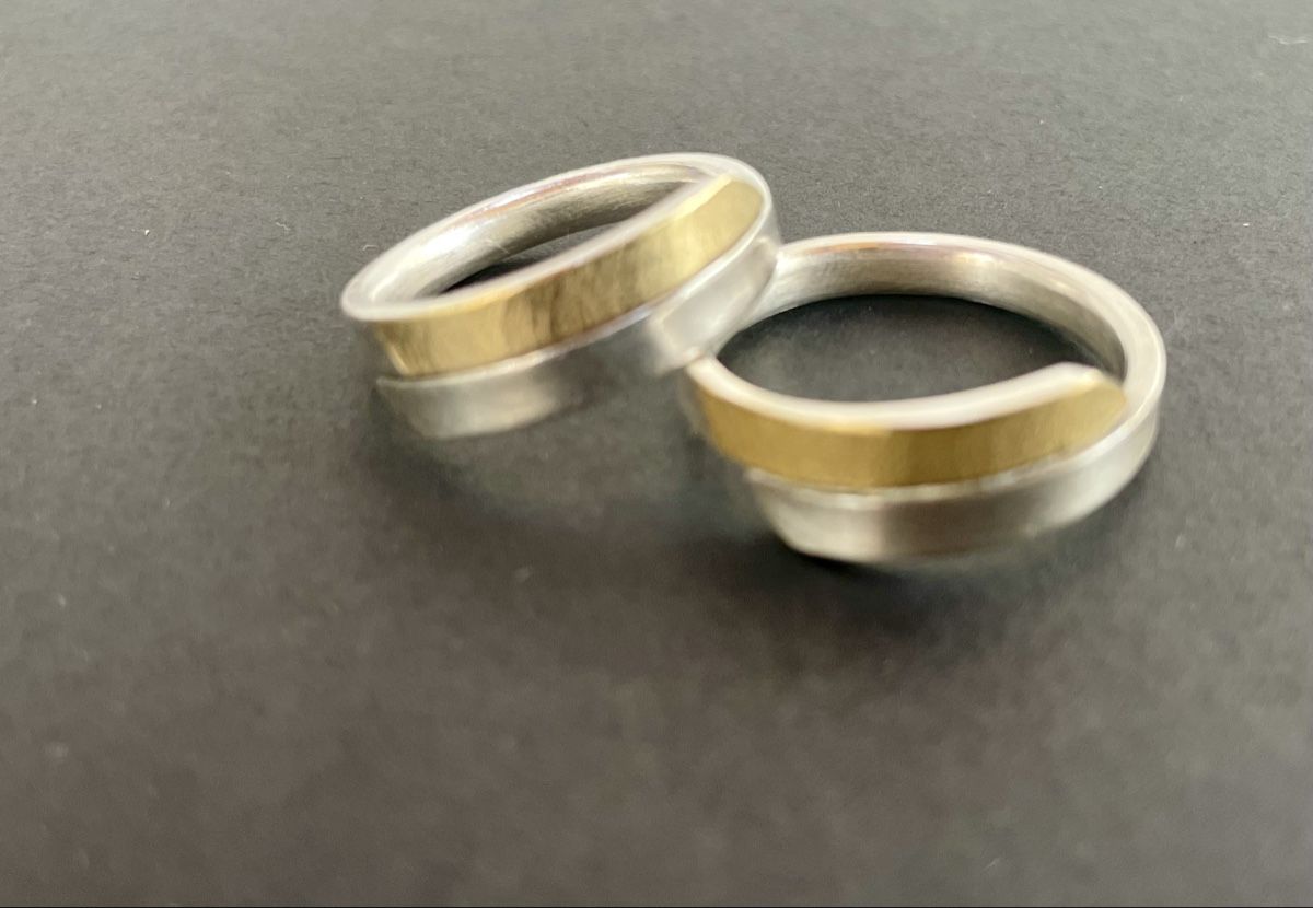 Bagues: Schmuck Silber vergoldet  – D'occasion à Oberwil BL par manu2momo 1