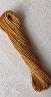 Gold colored craft cord new condition