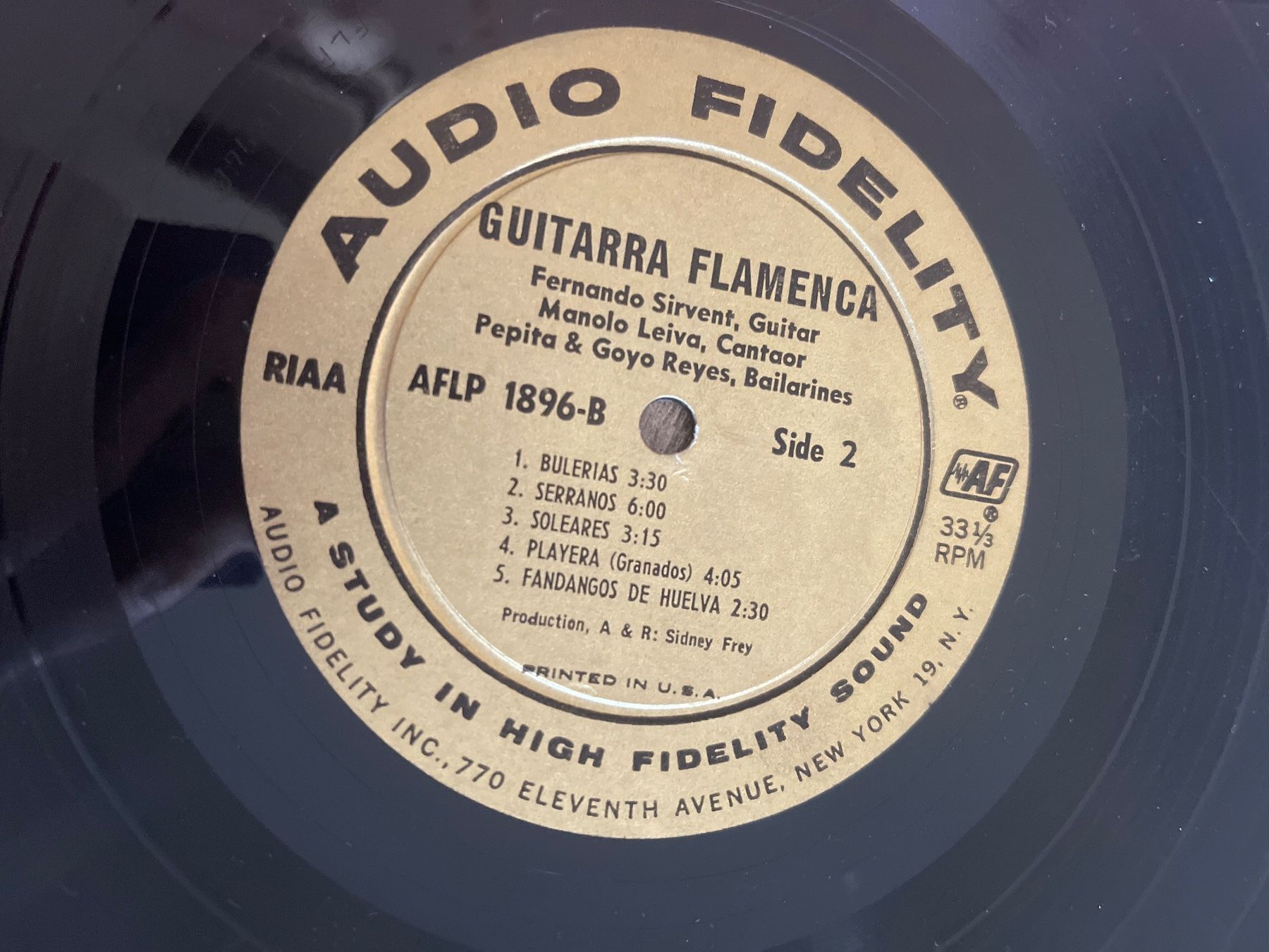 Schallplatten: M22/Fernando Sirvent Gitarre Flamenca – Gebraucht aus Frutigen von Philippe_jsp 2