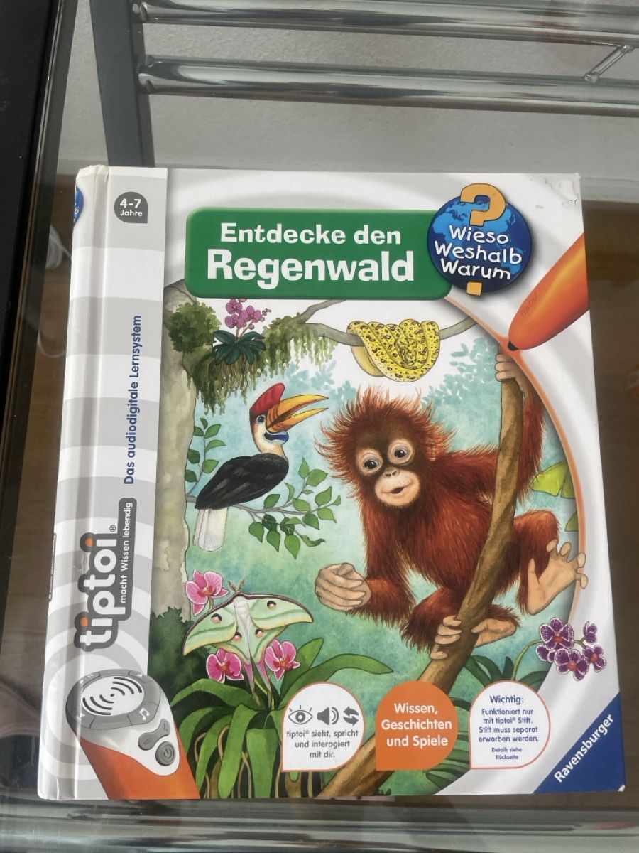 Libri: Tiptoi Buch: Entdecke den Regenwald - Lernsystem, Top! – Nuovo (secondo la descrizione) da Gerzensee venduto da Nach81