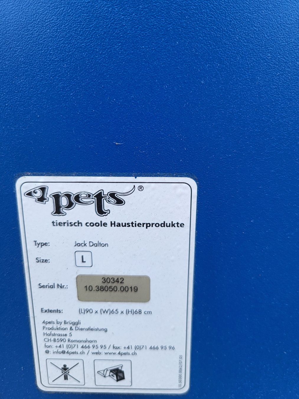 4pets Käfige, Transport & Sicherheit: Hundebox 4 Pets – Gebraucht aus Laupersdorf von MelRo 3