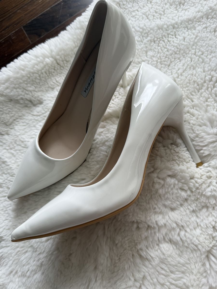 Damenschuhe: Highheels weiss – Neu (gemäss Beschreibung) aus Villmergen von mel_5ywd