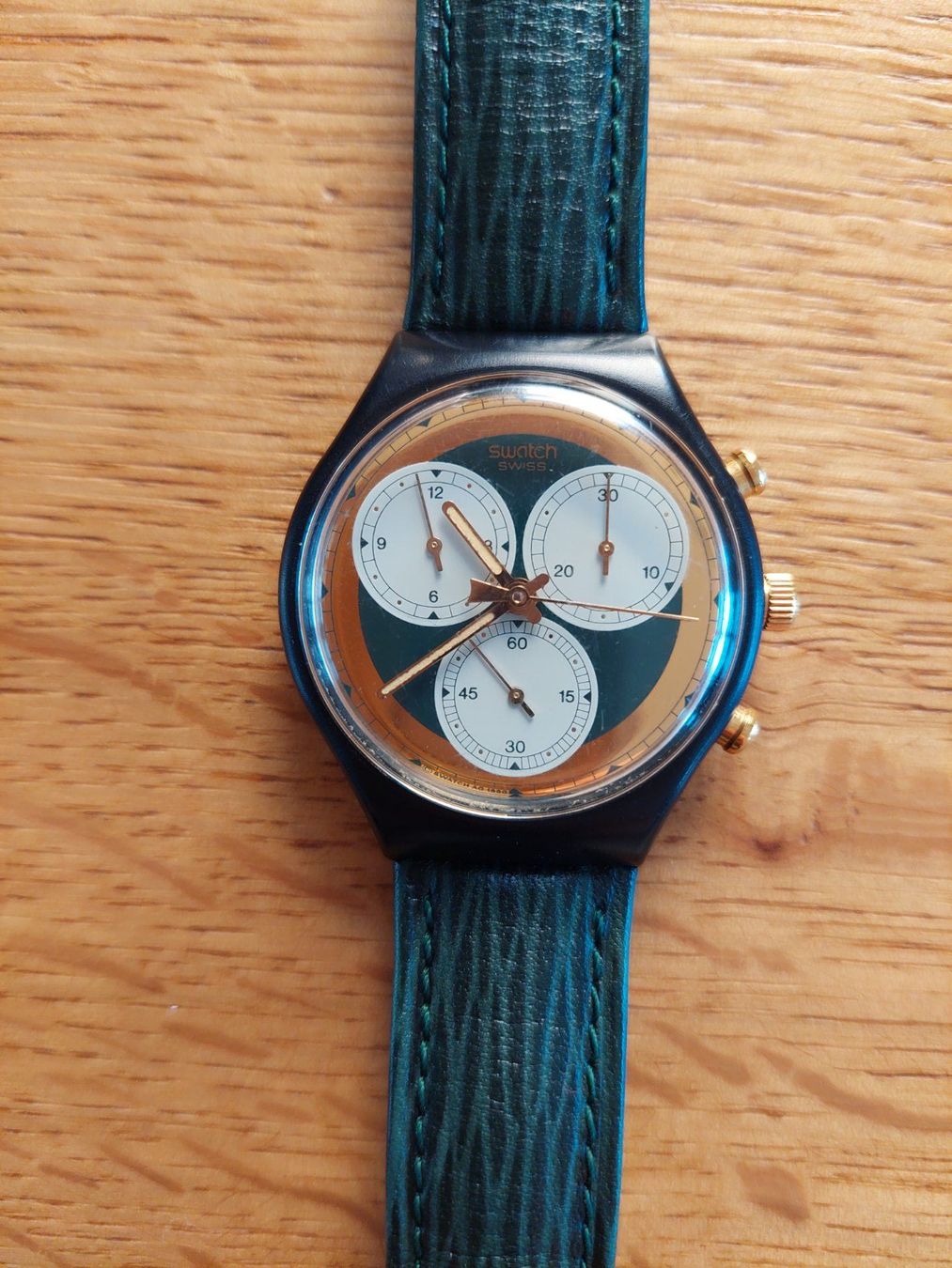 Swatch Orologi: Swatch Chrono Rollerball - aus Sammlung – Usato da Winterthur venduto da habakuk007