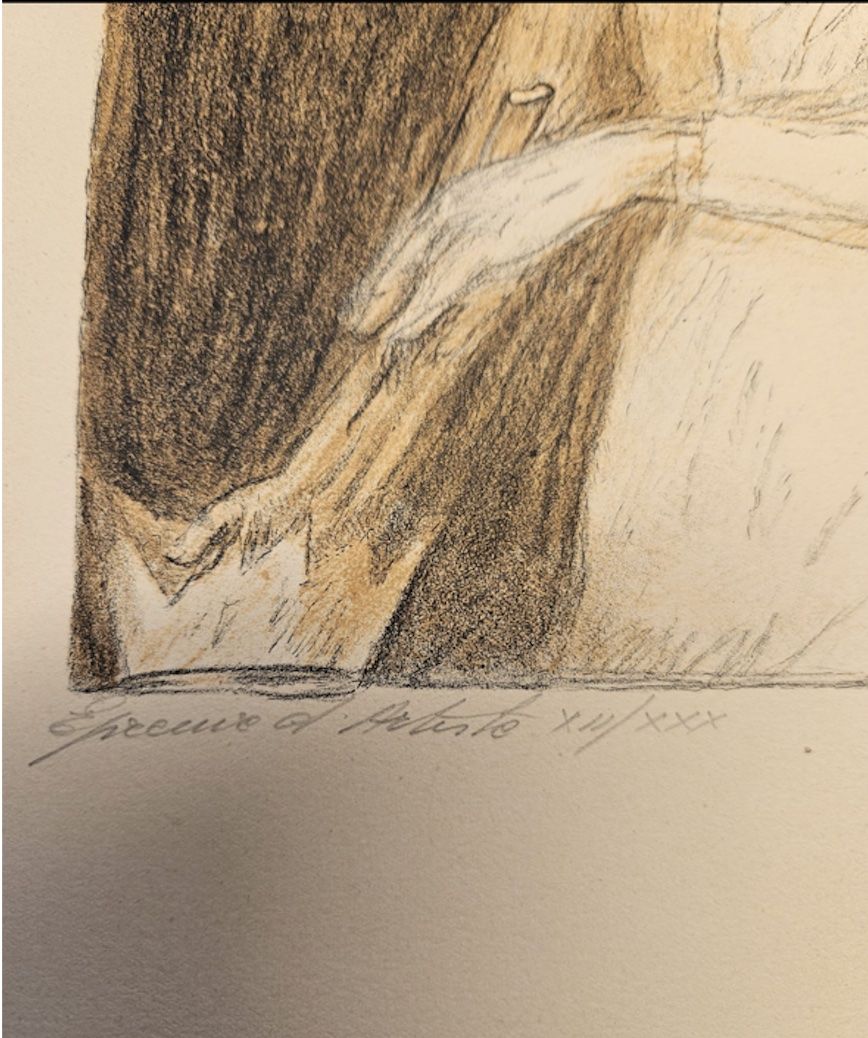 Grafica & Litografie: Lithographie L'Ombrelle – Usato da Châtonnaye venduto da lebizu 2