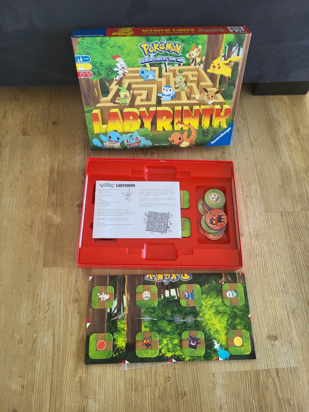 Ravensburger Giochi: Brettspiel Pokemon Labyrinth von Ravensburger – Usato da Niederhelfenschwil venduto da Bruce019 1