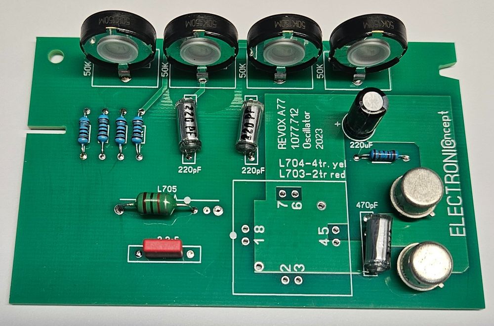 Revox A77 Magnétophone - Schéma de principe Manuel d'entretien Manuel