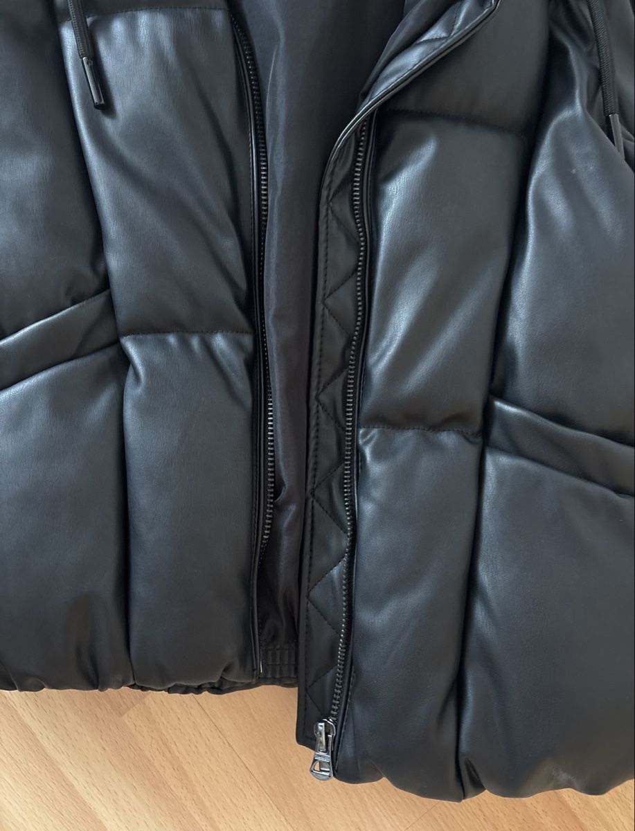 Pull&Bear Gilet & Giacche senza maniche: DOUDOUNE NOIRE SANS MANCHE PULL&BEAR STYLE CUIR – Nuovo (secondo la descrizione) da Grimisuat venduto da nAth.- 3