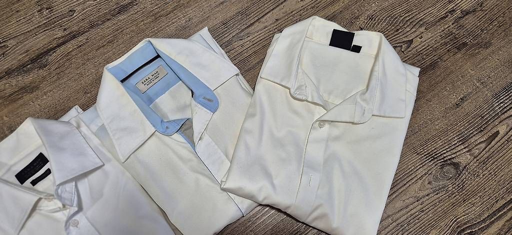 Camicie: 4x weisse Business Hemden – Usato da Horw venduto da Row707 3