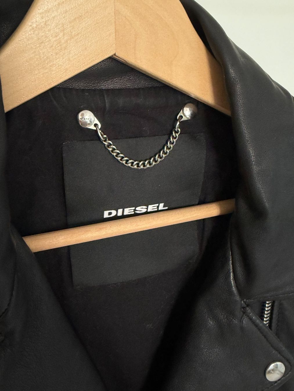 Diesel Giacche: DIESEL Lederjacke, XXS, schwarz – Usato da Bern venduto da mar_57gd 1