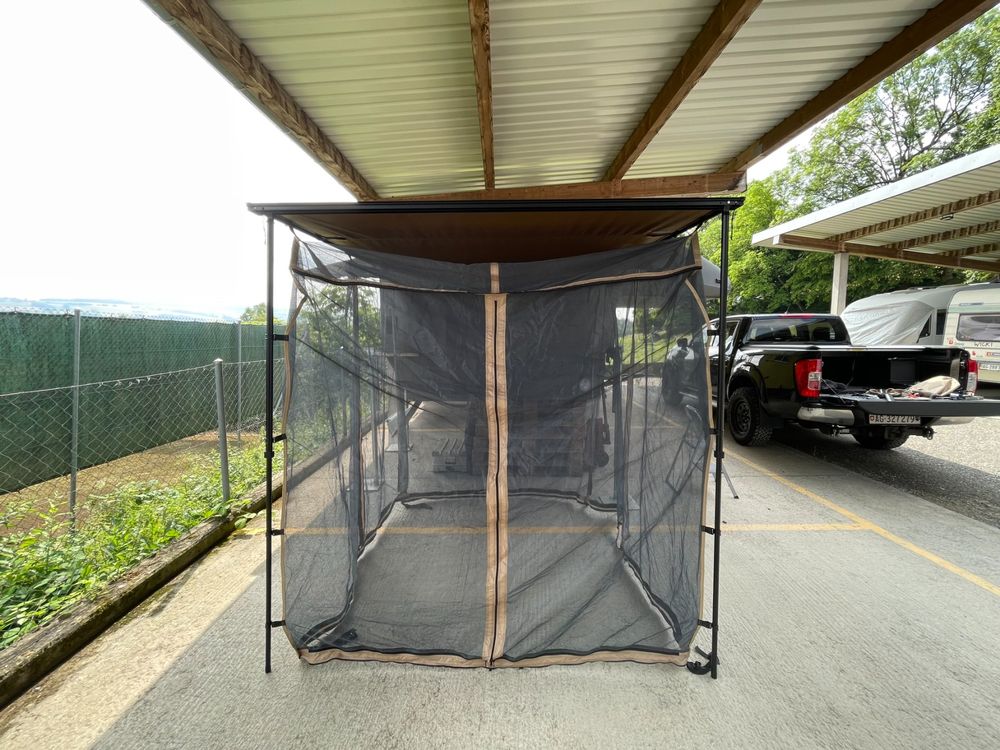 Baby Wickeltasche Faltbar - Mit Moskitonetz & Markise Für Unterwegs