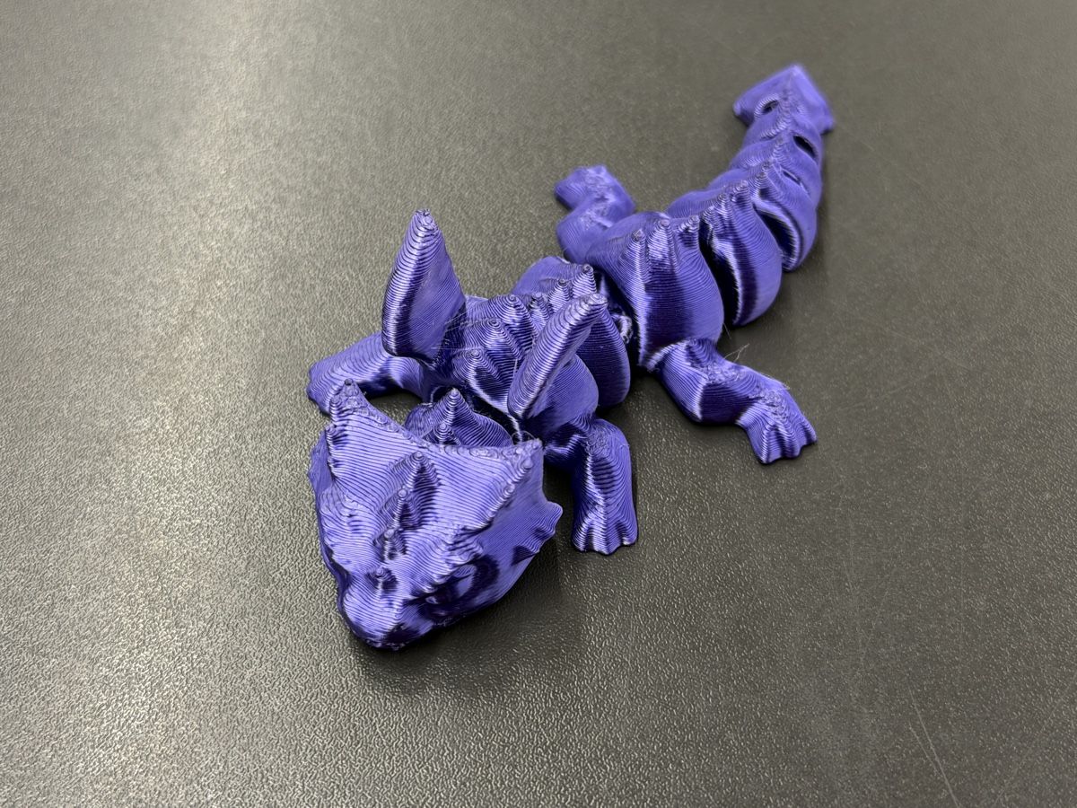 Statuette: 3D Drachen shiny lila – Nuovo (secondo la descrizione) da Amriswil venduto da Trendymarkt 1