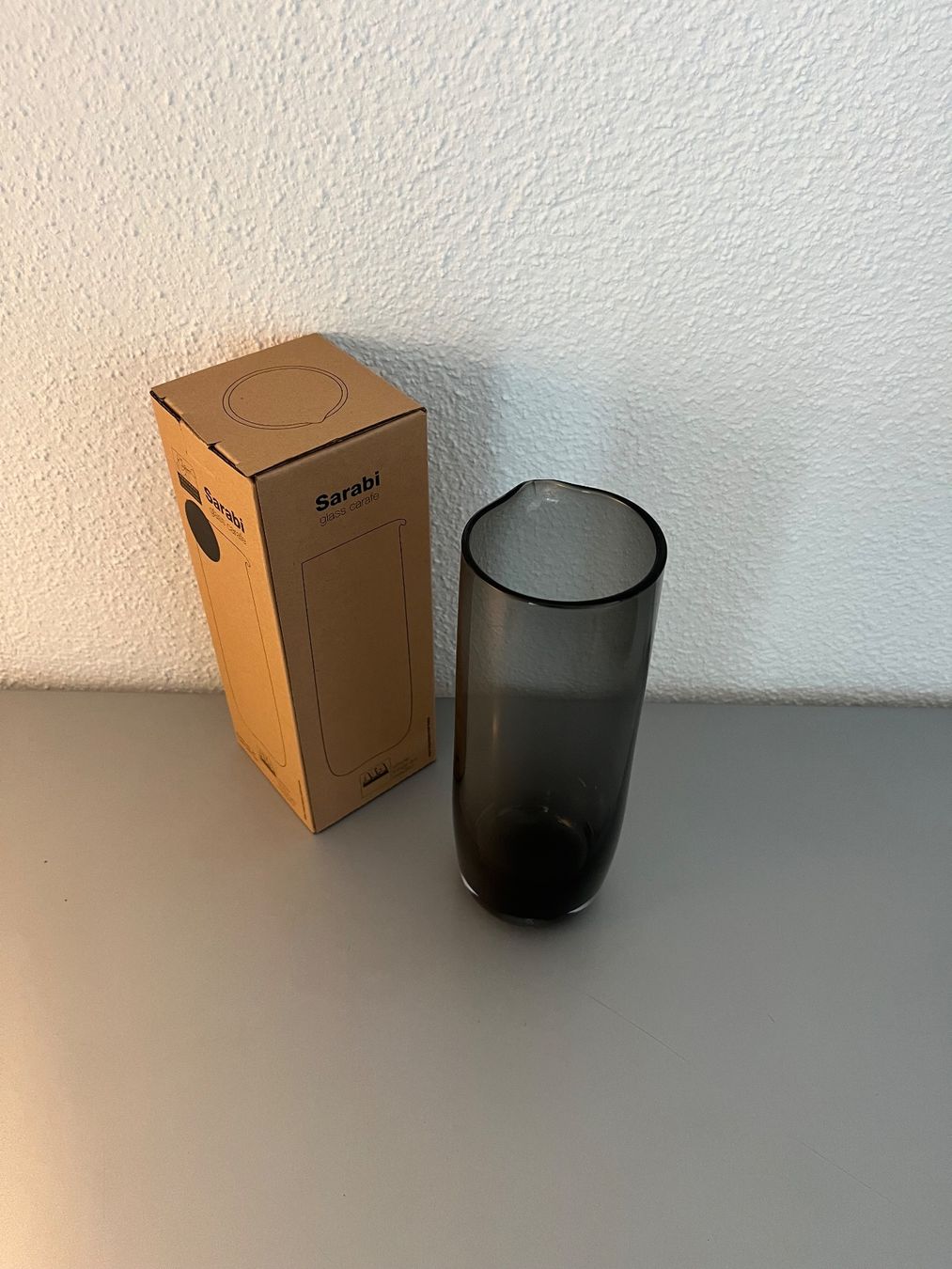 Caraffe: Sarabi Glaskaraffe grau neu & originalverpackt – Nuovo e nell'imballaggio originale da Unterägeri venduto da flu_zp5d 3