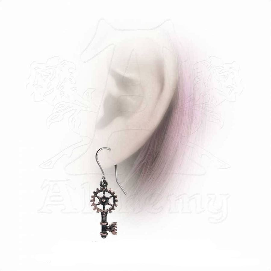 Boucles d'oreille: Alchemy: Ohrringe "Clavitraction" Steampunk – Neuf avec emballage d'origine à Roggwil TG par Chevalier_69 2