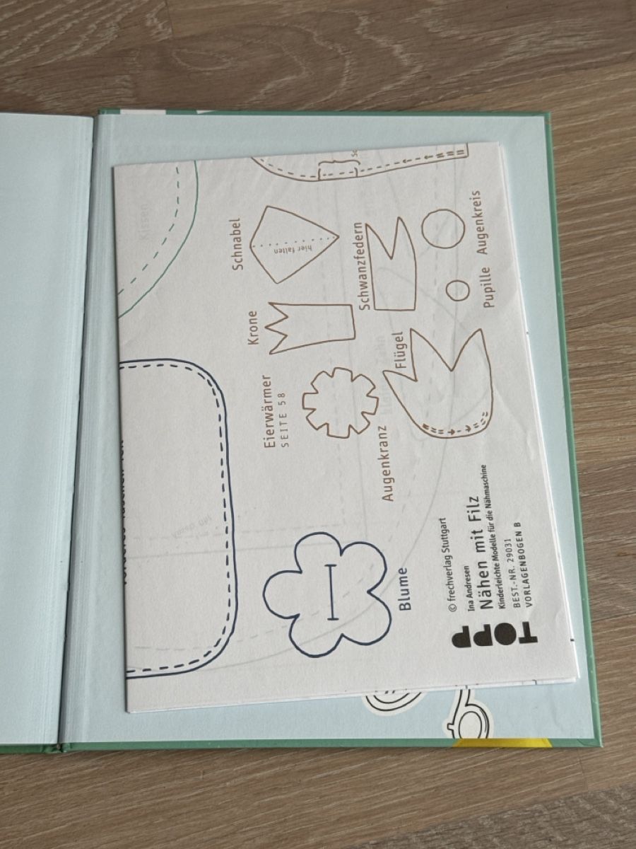 Libri: Nähbuch "Nähen mit Filz" – Nuovo (secondo la descrizione) da Birmensdorf ZH venduto da Orion999 2