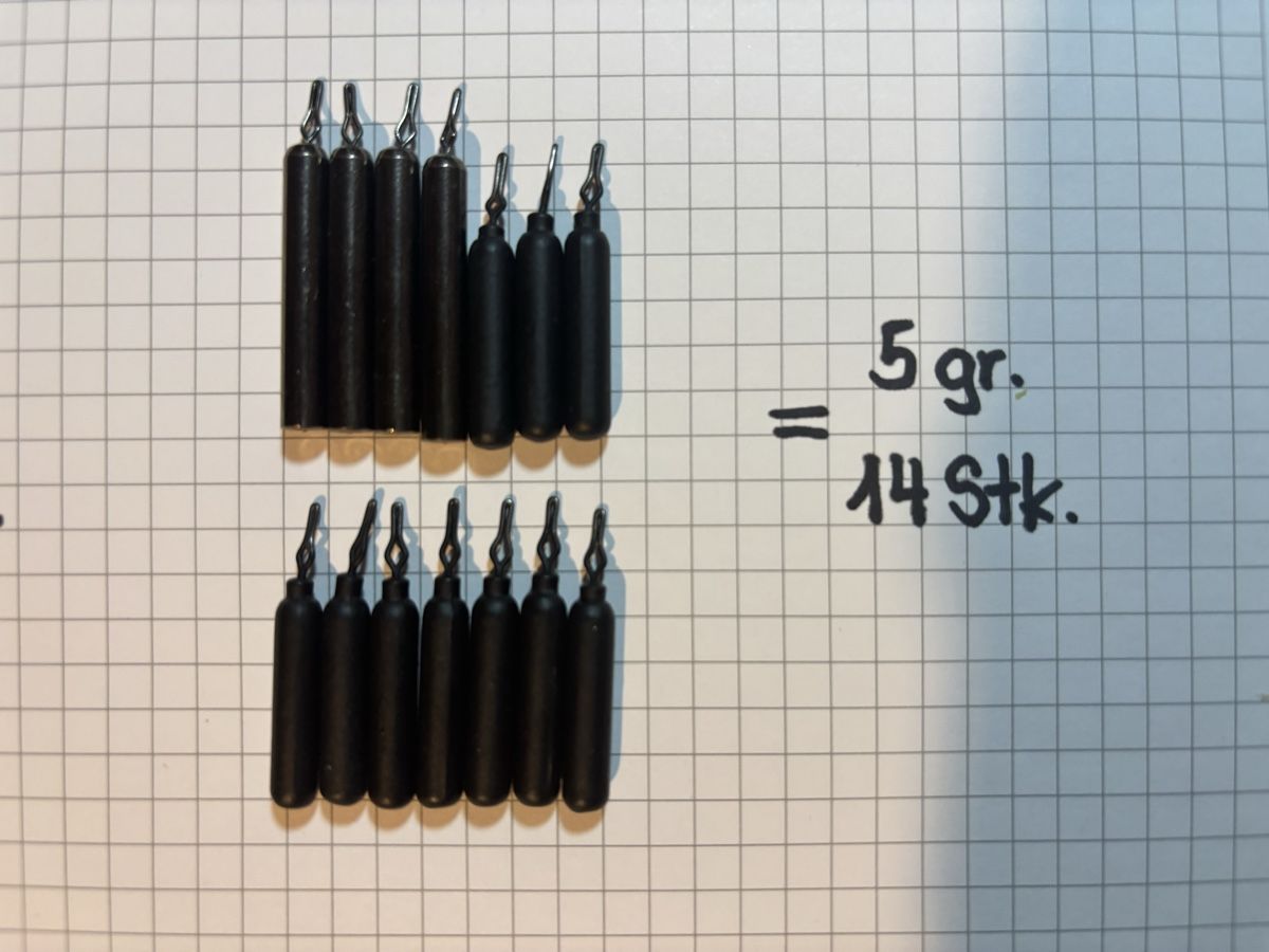 Köder: 32 Stk.TUNGSTEN DROP-SHOT GEWICHTE 4 GRÖSSEN – Neu (gemäss Beschreibung) aus Niederbipp von PIKE73 4