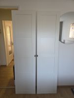 2x Pax Türen weiss für 201cm Schrank