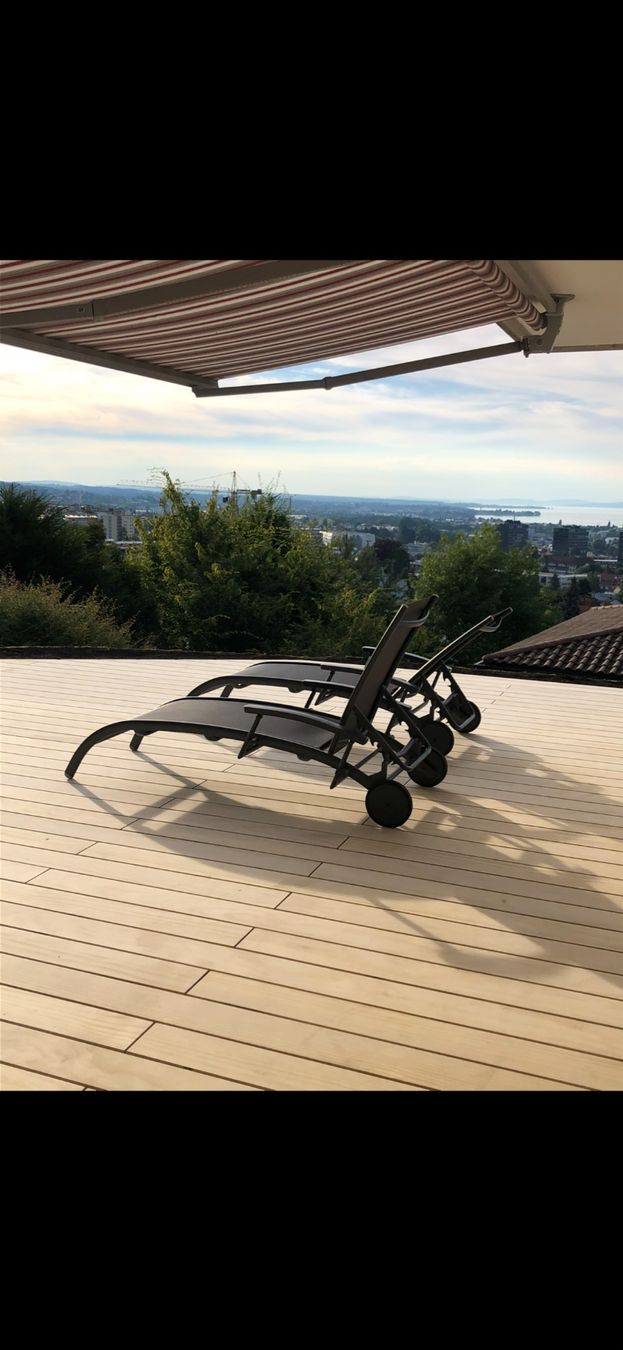 Sedie a sdraio: 2 Gartenliegen mit Rollen – Usato da Alterswilen venduto da bas_sm57
