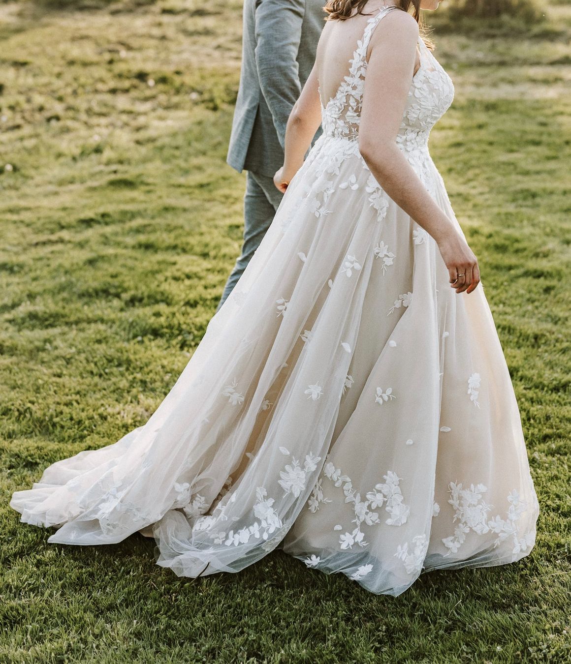 Vestiti: Secondhand Brautkleid von Kleemeier, Grösse 40 – Usato da Brunnen venduto da Herzig-Brautmode 2