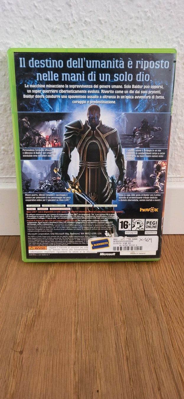 Microsoft Giochi: Xbox 360 - Too Human – Usato da Münsingen venduto da DigitaleSpielecke 1