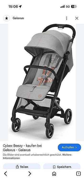 Cybex Kinderwagen: Cybex Beezy Buggy – Gebraucht aus Embrach von vmadia 3