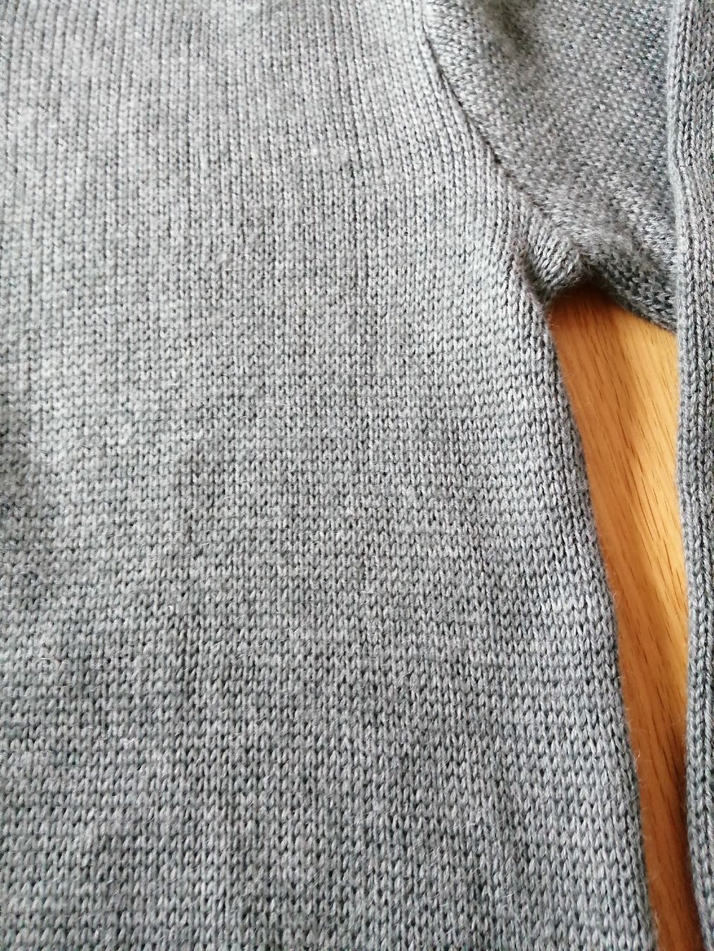 Maglioni & Felpe: Herren Pullover grau mit Reissverschluss Grösse 52 – Usato da Honau venduto da holunder3 3