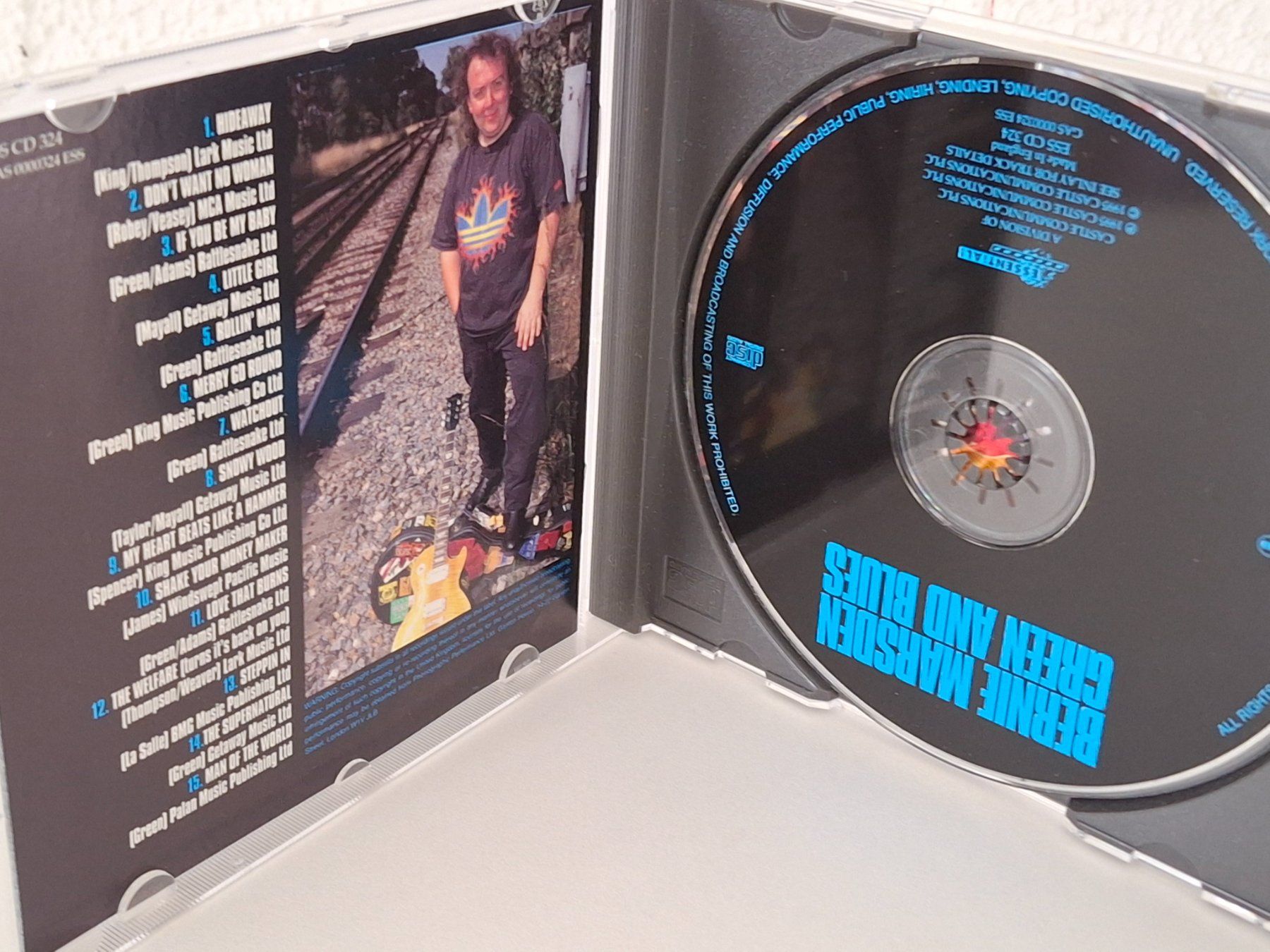 CDs: CD Bernie Marsden - Green and Blues – Gebraucht aus Aarberg von Jackup1 2