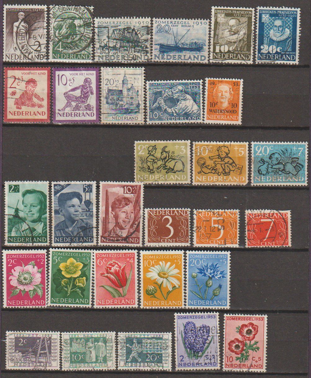 Alle Briefmarken: Pays-Bas série variée état occasion – Gebraucht aus Crans-Montana von kira56
