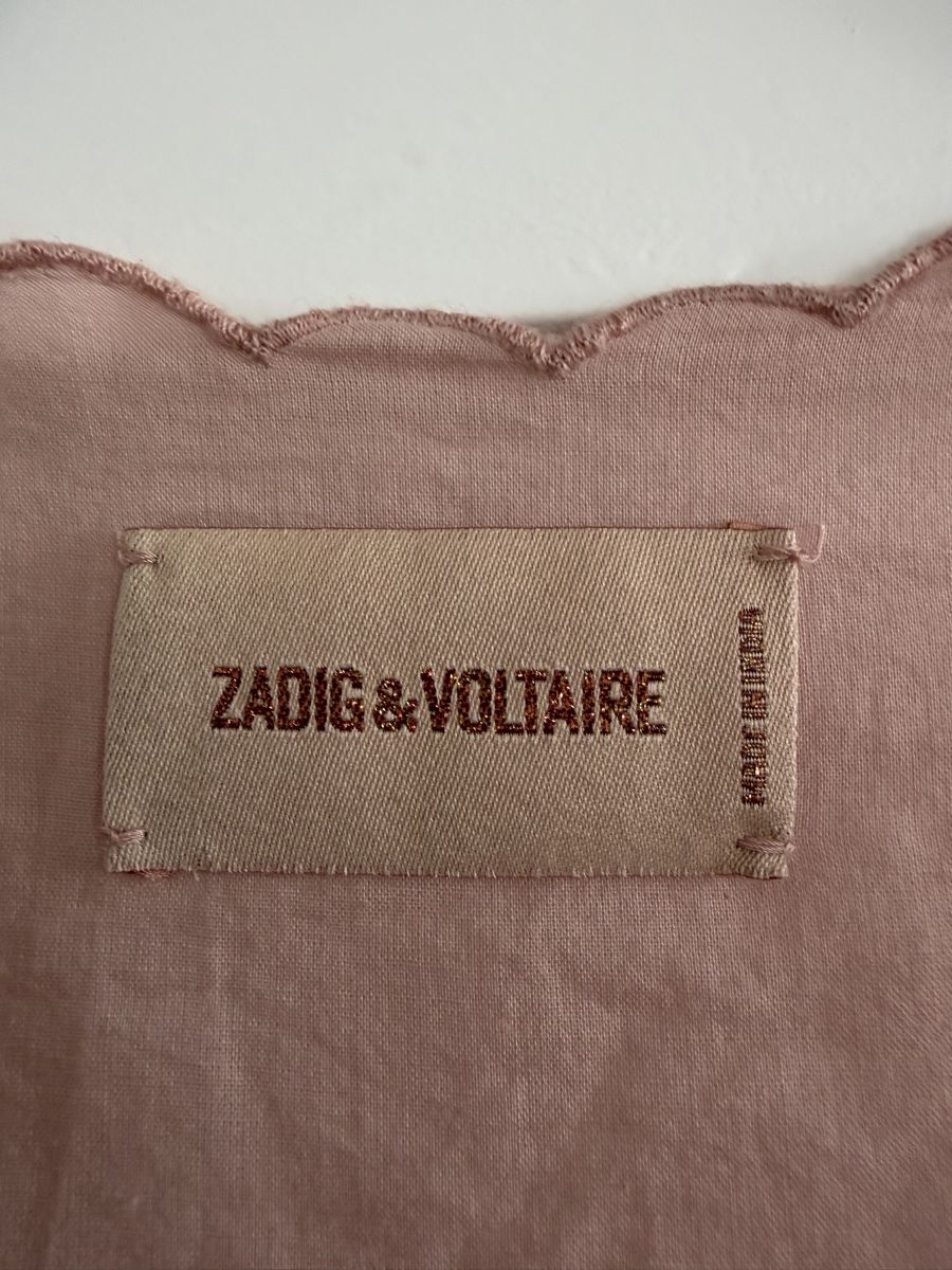 Zadig & Voltaire Tops: Zadig & Voltaire Bluse Taffetas hellrosa Grösse M – Neu (gemäss Beschreibung) aus Zürich von adams-eddie 2