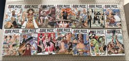 Lot de mangas One Piece  de 1 à 15 ( manque le 7)