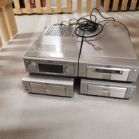 Vintage Stereo-Anlage von JVC mit 2 Boxen